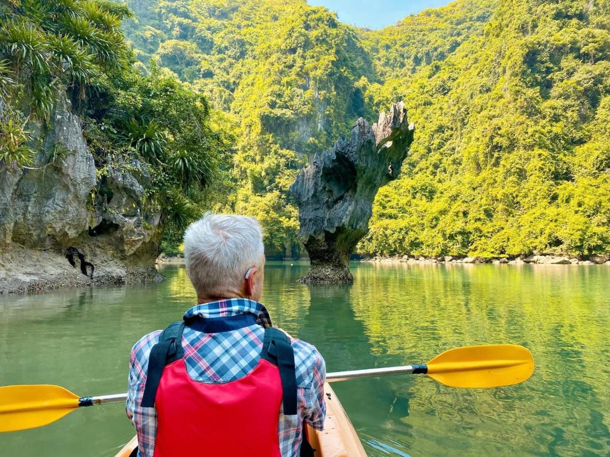 Eco Floating Farm Stay Cai Beo Chan Chau Dış mekan fotoğraf